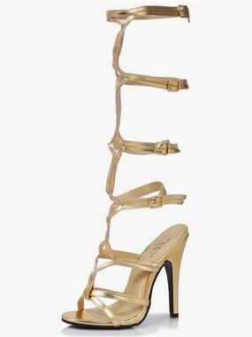 Ellie Shoes Women’s 510-Sexy Gold